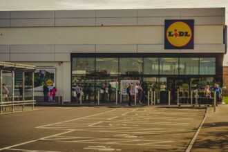 Κατάστημα της αλυσίδας σούπερ μάρκετ Lidl στη Γερμανία