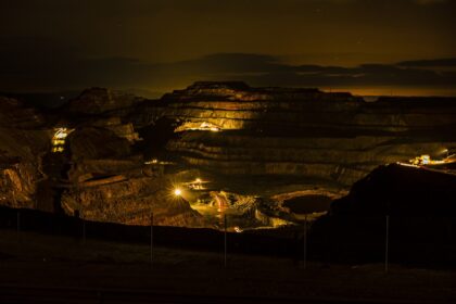 Εξόρυξη σε ορυχείο στη Γερμανία κατά τη διάρκεια της νύχτας