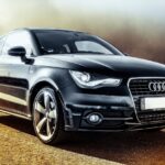 Αυτοκίνητο Audi σε δρόμος της Γερμανίας
