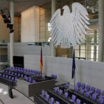 Η αίθουσα συνεδριάσεων του γερμανικού κοινοβουλίου