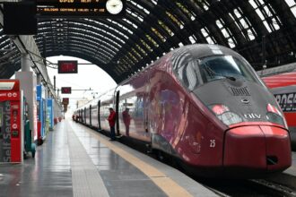 Ιταλικά τρένα υψηλής ταχύτητας Frecciarossa στη Γερμανία