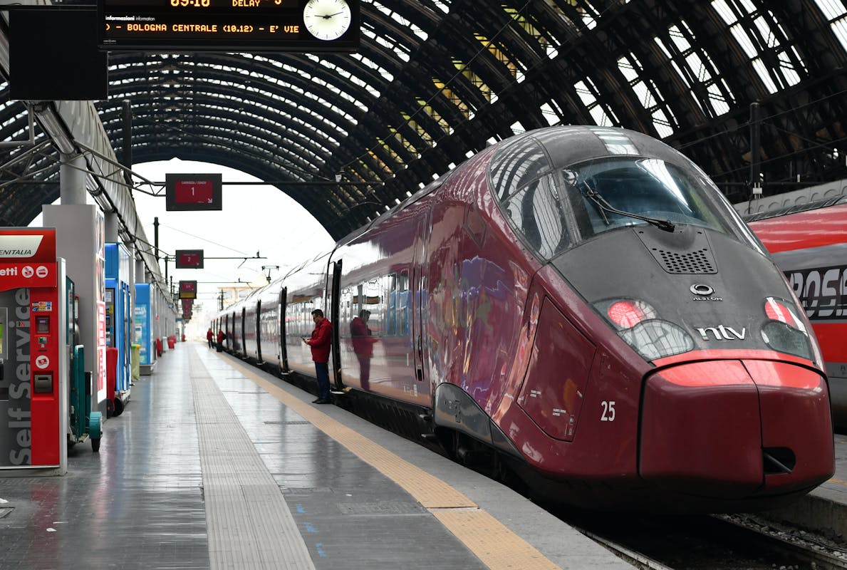 Ιταλικά τρένα υψηλής ταχύτητας Frecciarossa στη Γερμανία