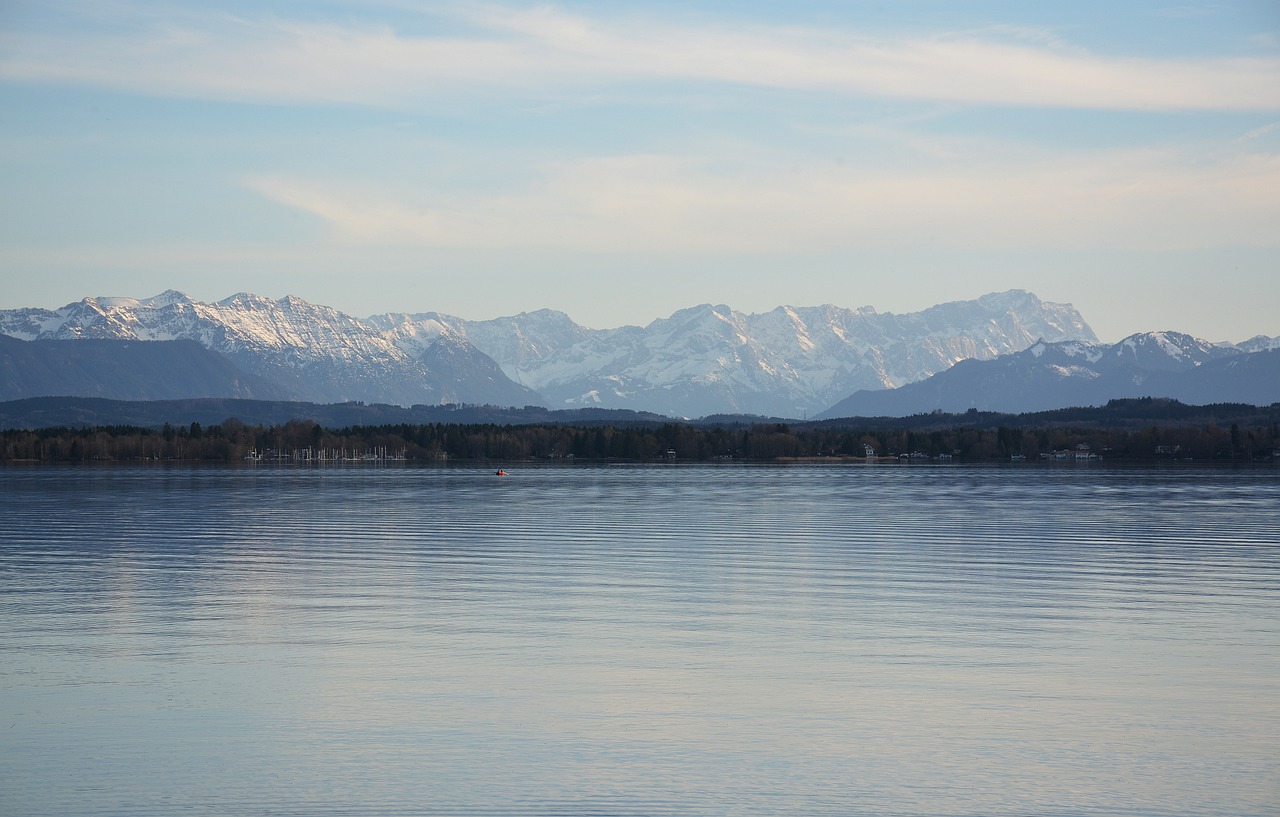 Η λίμνη Starnberg στη Βαυαρία