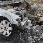 Διαλυμένο αυτοκίνητο μετά από σοκαριστικό δυστύχημα στη Γερμανία