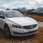 Λευκό Volvo SUV στη Γερμανία