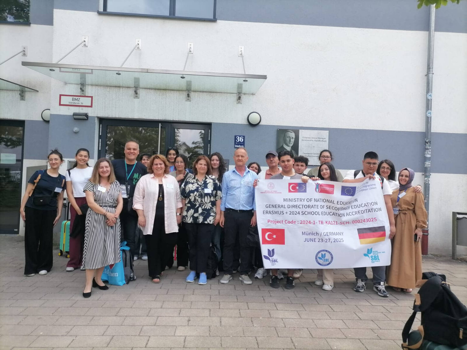 ERASMUS μεταξύ του Ελληνικού Λυκείου Μονάχου και τριών σχολείων από την Τουρκία