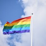 Σημαία ουράνιο τόξο της ΛΟΑΤΚΙ κοινότητας