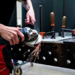 Apprentice in Germany working during vocational training program