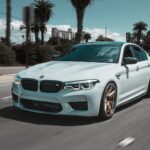 BMW car on street during recall over fire hazard