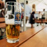 Crowded beer tent at Stuttgart’s Cannstatter Wasen folk festival
