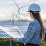 Solar and wind energy projects symbolizing Germany’s climate aid to developing countries