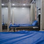 German hospital equipped for wartime medical emergencies