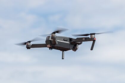 Bavarian police officer using drone control system as part of new anti-drone law