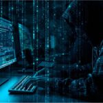 Map of global cyberattacks showing Germany as a top hacker target