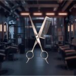 Tools on a salon workstation representing rising haircut prices in Germany