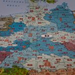 Map of Germany showing unemployment differences across regions