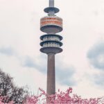 View of Munich Olympic Park and city centre after citizens vote in favour of Olympic bid
