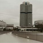 BMW headquarters in Munich representing strong Q3 financial results