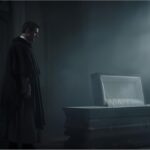 Catholic priest in Freising conducts Halloween-themed prayer service wearing a black cape