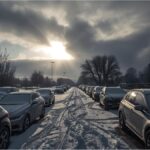 Snowfall expected across Germany as temperatures drop sharply from 21°C to freezing