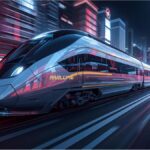 Markus Söder and Manuel Hagel present the “Südschiene reloaded” plan in Nagold, Baden-Württemberg